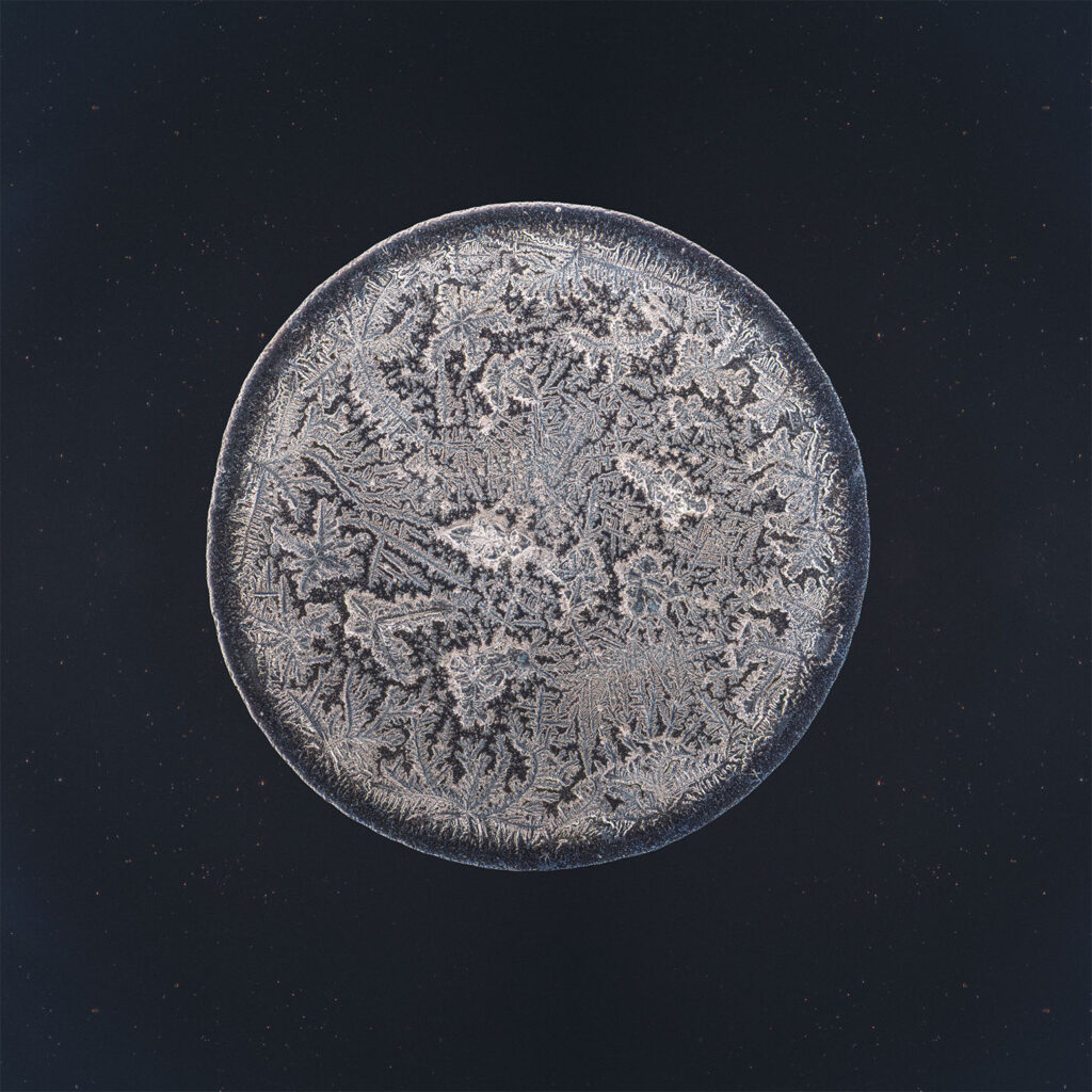Beth — emotional tear photographed under the microscope