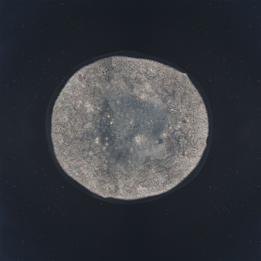 Farid — emotional tear photographed under the microscope