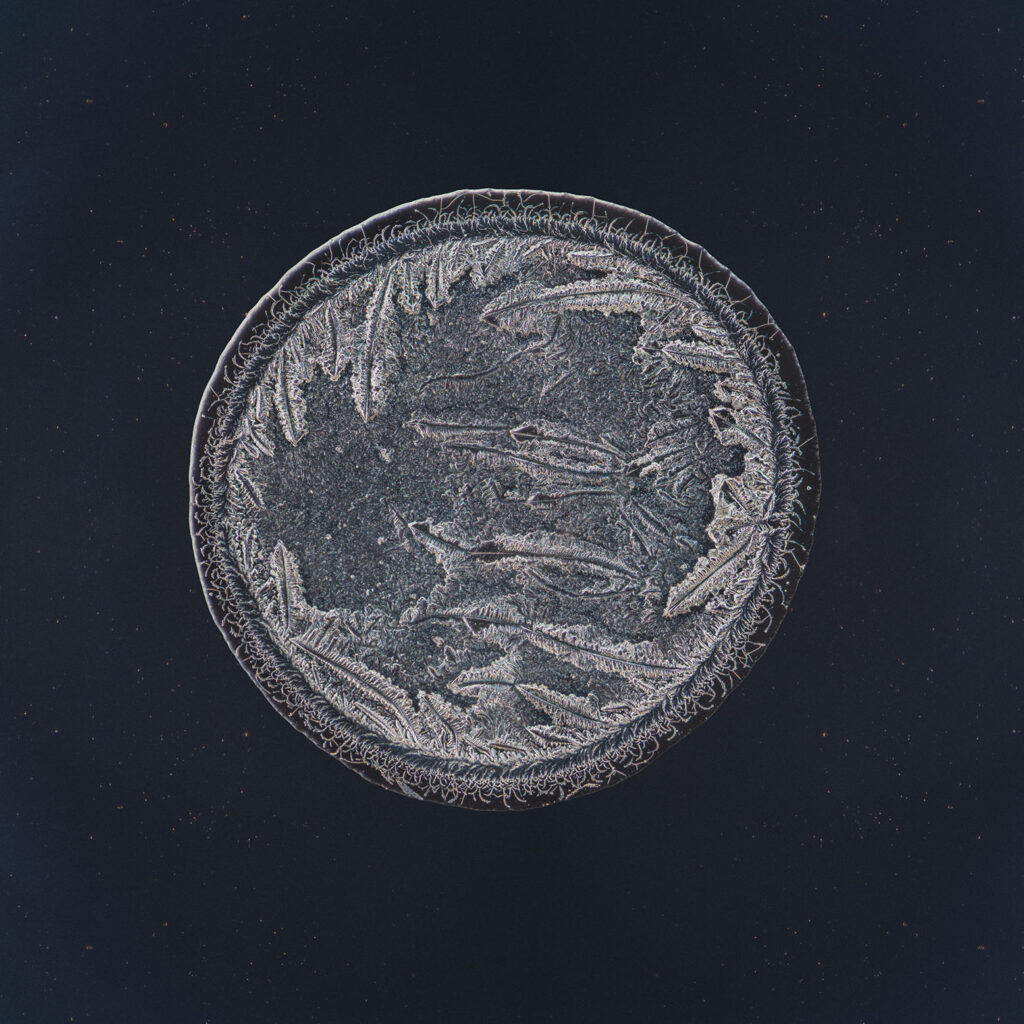 Ilse — emotional tear photographed under the microscope