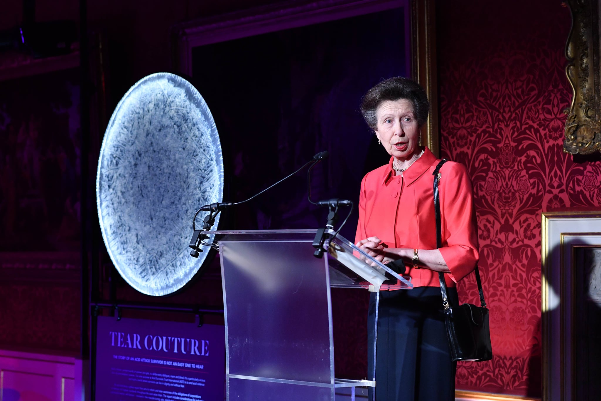 Tear Couture installation launch at St James’s Palace